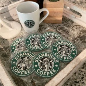 Starbucks Silicone Coasters - Set of 6 - Sea Maid